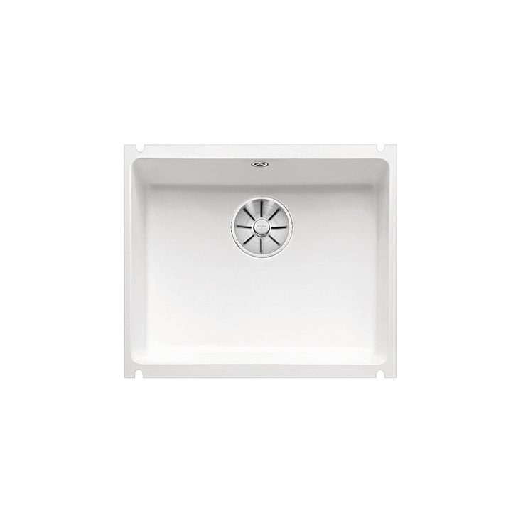 Keittiöallas Blanco Subline 500-U, 543x456mm, ceramic, altakiinnitettävä, kristallinvalkoinen