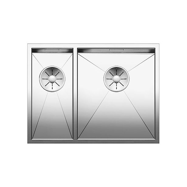 Keittiöallas Blanco Zerox 340/180-U, 585x440mm, rst, altakiinnitettävä, oikea