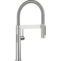 Keittiöhana Blanco Culina-S II Mini AC, ulosvedettävä juoksuputki, rst-optik