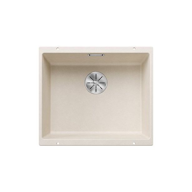 Keittiöallas Blanco Subline 500-U, 460x530mm, silgranit, soft-valkoinen