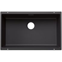 Keittiöallas Blanco Subline 700-U TUNE, mattamusta, Verkkokaupan poistotuote