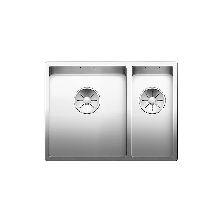 Keittiöallas Blanco Claron 340/180-U, 585x440mm, rst, altakiinnitettävä, vasen