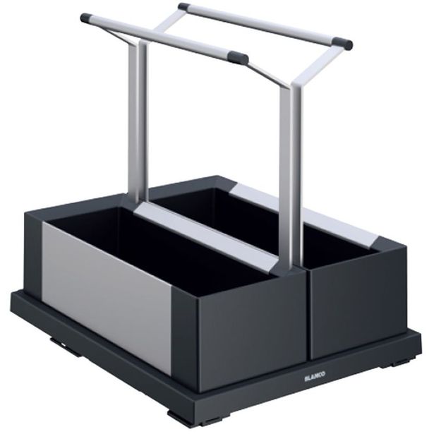 Jätevaunu Blanco Select, 40cm pullokori