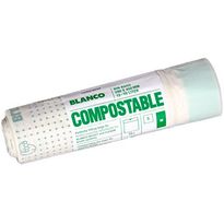 Biojätepussi Blanco Bio M 15-19L, Flexon- ja Select-astioille, 15kpl/rulla