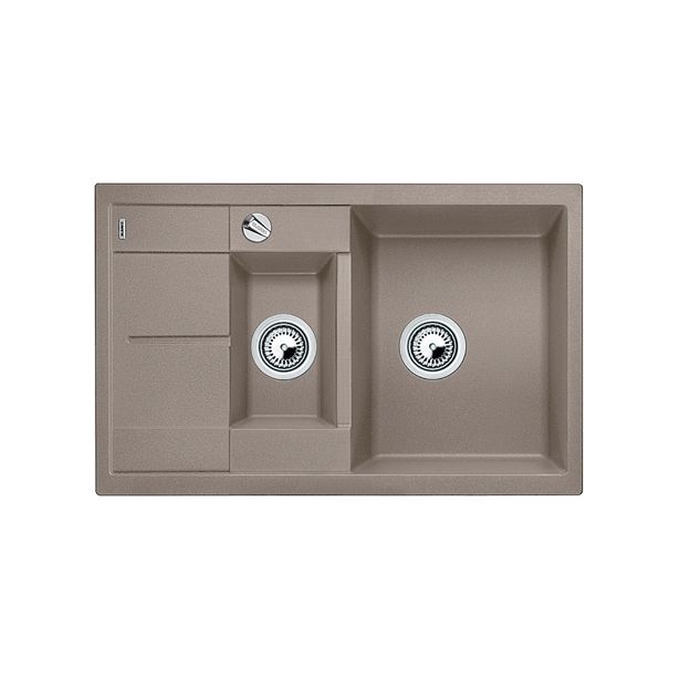 Keittiöallas Blanco Metra 6 S Compact, 780x500mm, silgranit, tartufo