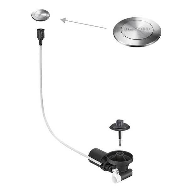 Pohjaventtiilin kaukosäätösetti Blanco Infino Push Control