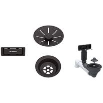 Pohjaventtiilistö Blanco InFino, 1 altaalle, manuaalinen, musta