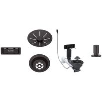 Pohjaventtiilistö Blanco InFino, 1 altaalle, kaukosäädettävä, musta