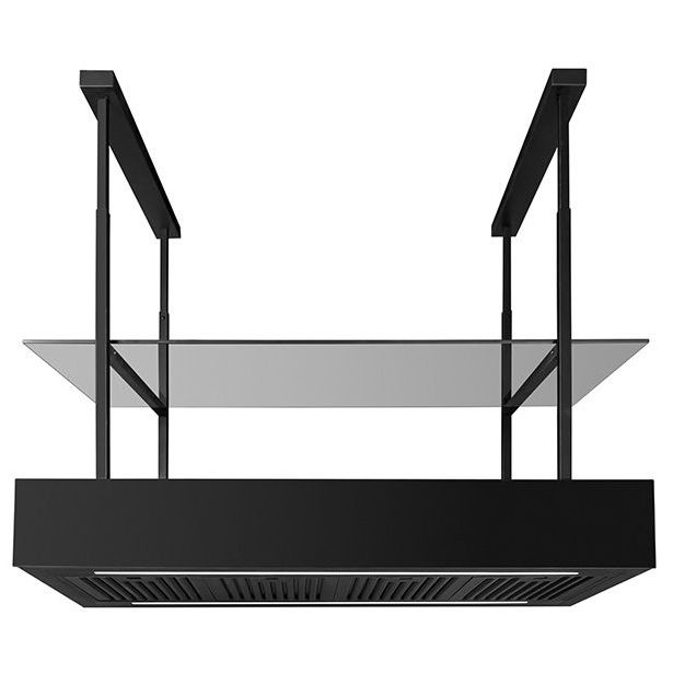Liesituuletin Lapetek Minimal 1, 90cm, saarekemalli, käden liikkeellä toimiva, personoitava paneeli, sis. musta valmispaneeli
