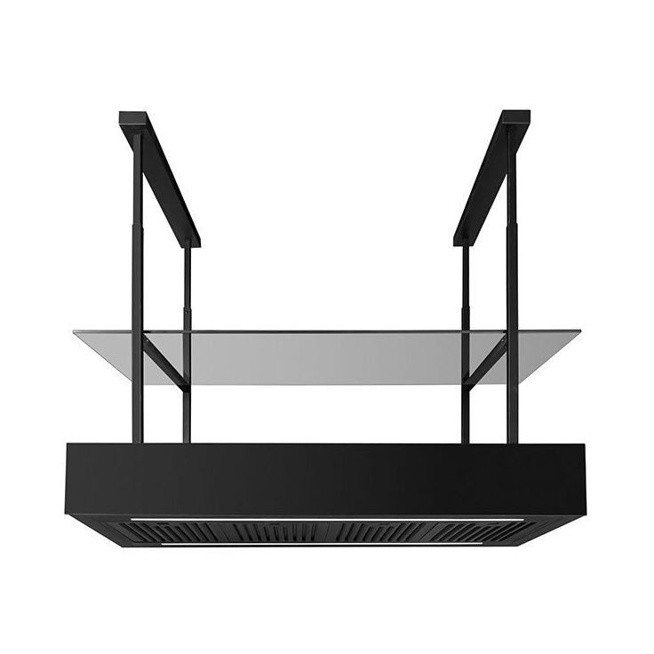 Liesituuletin Lapetek Minimal 1, 90cm, saarekemalli, käden liikkeellä toimiva, personoitava paneeli, sis. musta valmispaneeli