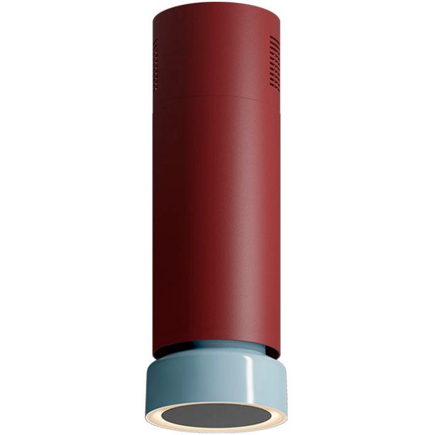 Liesituuletin Lapetek Fluo-V Ø38cm, burgundi/vaaleansininen kiiltävä