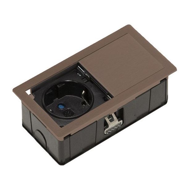 Pistorasia Limente Mono-1 USB IP54 240V kupari