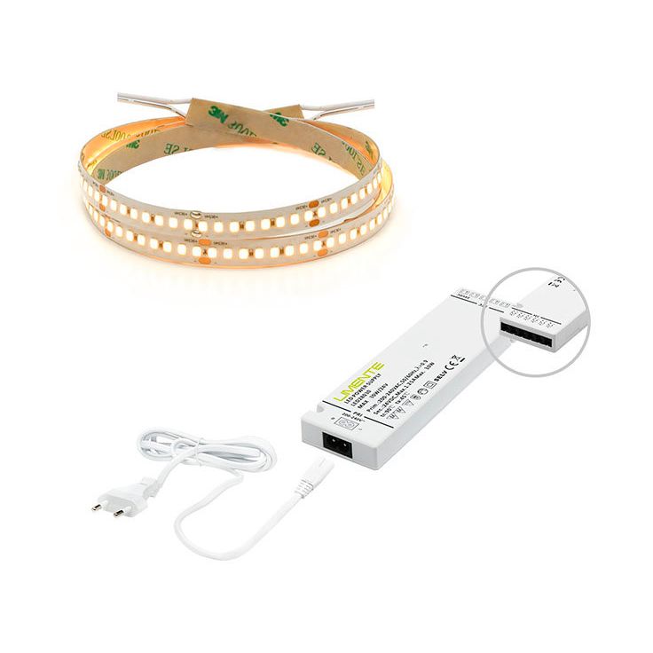 LED-nauha Limente RibbonCom-set 3000K, 4m + virtalähde