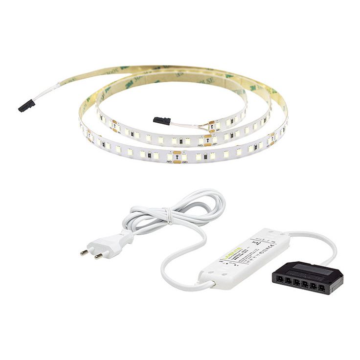 Välitilan valaisinsetti Limente ProLite, sisältää LED-nauhan 3m 4000K + virtalähteen