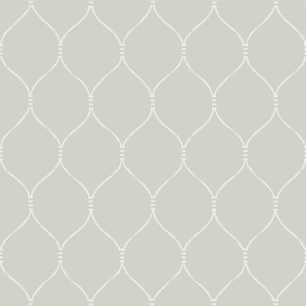 Tapetti Littlephant Espalier, vaaleanharmaa