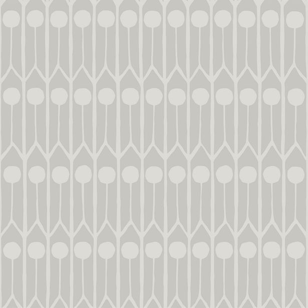 Tapetti Littlephant Feathers, harmaa