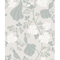 Tapetti Littlephant Night Birds, vaaleansininen