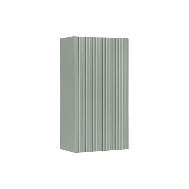 Seinäkaappi Interia Stripes 57x30x19 cm, vihreä