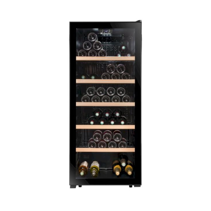 Viinikaappi la Sommeliere LS117, 55cm, 1 lämpötila-alue, vapaasti seisova, musta