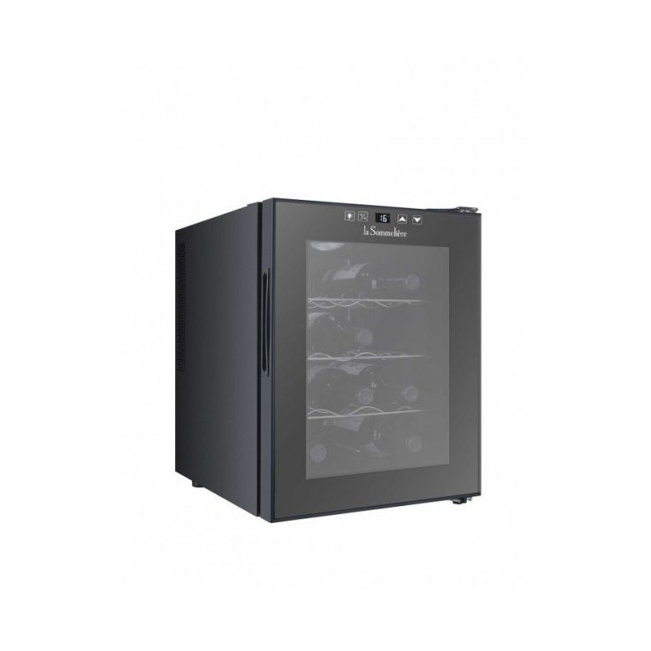 Viinikaappi la Sommeliere 12SILENCE, 34.5cm, 1 lämpötila-alue, vapaasti seisova, musta