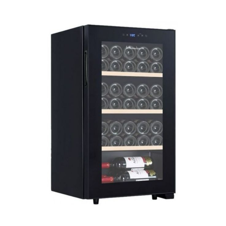 Viinikaappi la Sommeliere LS36BLACK, 48cm, 1 lämpötila-alue, vapaasti seisova, musta