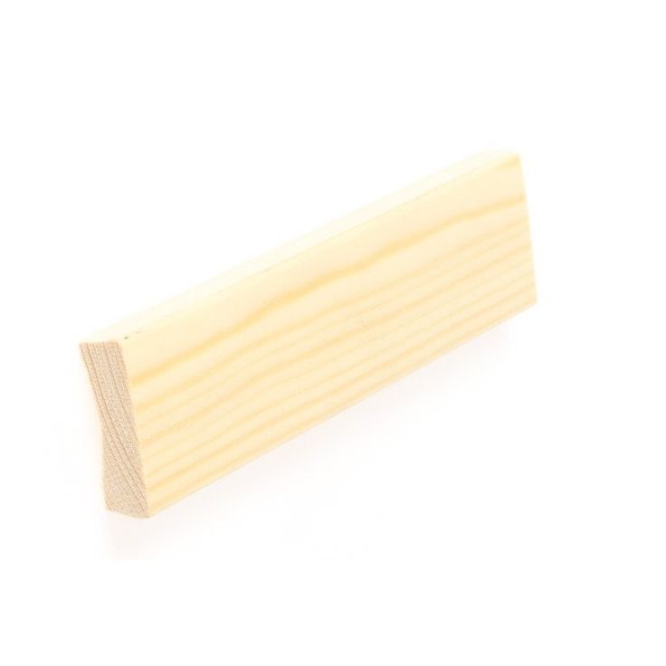 Jalkalista Lauta, 12x42x3300mm, mänty, lakattu