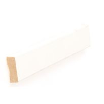 Peitelista Lauta, 12x32x2200mm, mänty, maalattu valkoinen