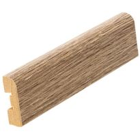Jalkalista Lauta, 12x42x3300mm, mdf, vaalea pähkinä