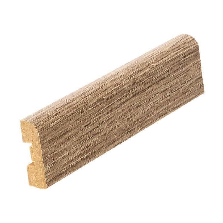 Jalkalista Lauta, 12x42x3300mm, mdf, vaalea pähkinä