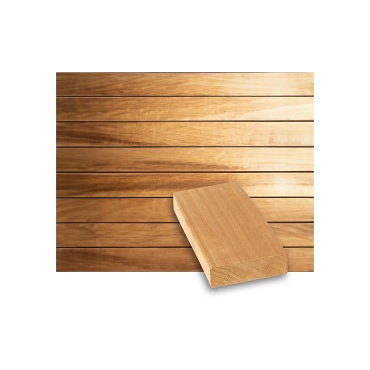 Laudelauta Tuuli Sauna SHP, 28x90mm, haapa, lämpökäsitelty