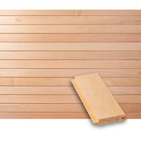 Saunapaneeli Tuuli Sauna STS4, 15x70mm, tervaleppä, puuvalmis