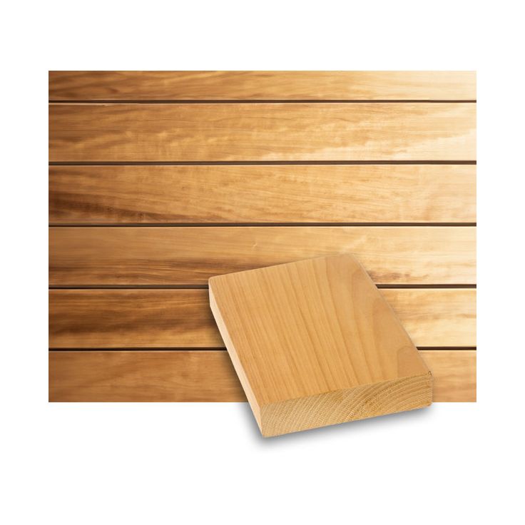 Laudelauta Tuuli Sauna SHP, 28x120mm, haapa, lämpökäsitelty