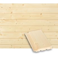 Saunapaneeli Tuuli Sauna STP, 15x95mm, TK, kuusi, saunasuojattu