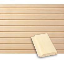 Saunapaneeli Tuuli Sauna STP, 15x90mm, haapa, puuvalmis