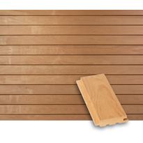 Rimapaneeli Lauta STS4, 15x70x2400mm, lämpökäsitelty leppä