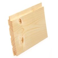 Saunapaneeli Tuuli Sauna STS4, 15x120mm, VK kuusi, puuvalmis