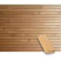 Saunapaneeli Lauta STS4, 15x45mm, lämpökäsitelty haapa