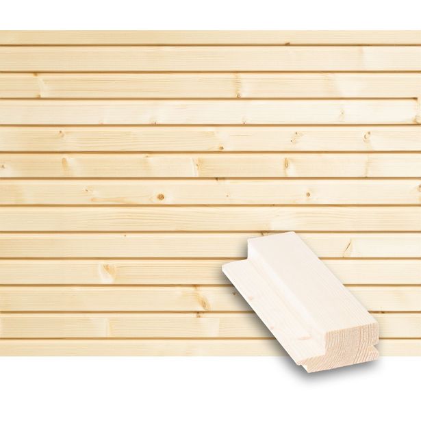 Rimapaneeli Tuuli Sauna, 28x58x2100mm, TK, kuusi, puuvalmis