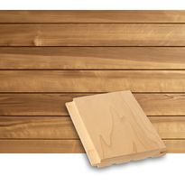 Saunapaneeli Tuuli Sauna STS4, 15x120mm, haapa, lämpökäsitelty