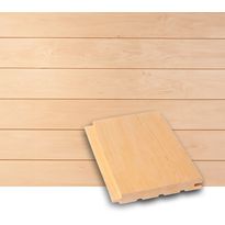 Saunapaneeli Tuuli Sauna STS4, 15x120mm, tervaleppä, puuvalmis