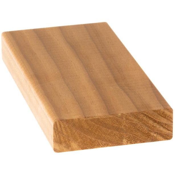 Laudelauta Tuuli Sauna SHP 26x92x1800mm, lämpökäsitelty radiatamänty