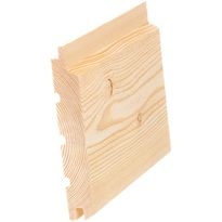 Ulkoverhouspaneeli Arctic Outdoor UTV 23x145x4000mm, lehtikuusi, puuvalmis