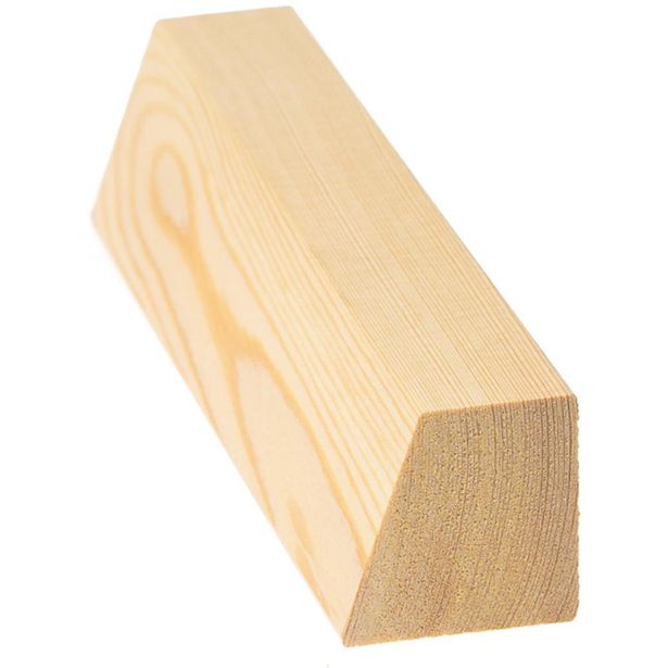 Vinorima Arctic Outdoor 42x42x4000mm, lehtikuusi, puuvalmis