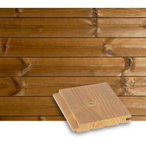 Saunapaneeli Tuuli Sauna STS4, 15x118mm, mänty, lämpökäsitelty