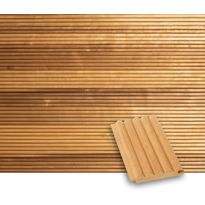 Sormipaneeli Tuuli Sauna STK, 15x80mm, haapa, lämpökäsitelty