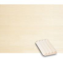 Sormipaneeli Lauta, 15x66x2700mm, haapa, puuvalmis