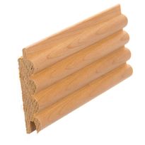 Sormipaneeli Tuuli Sauna STK, 15x66mm, haapa, lämpökäsitelty