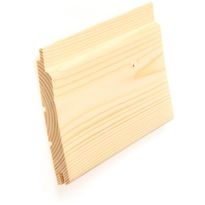 Saunapaneeli/sisustuspaneeli Lauta STP, 14x120mm, kuusi, puuvalmis