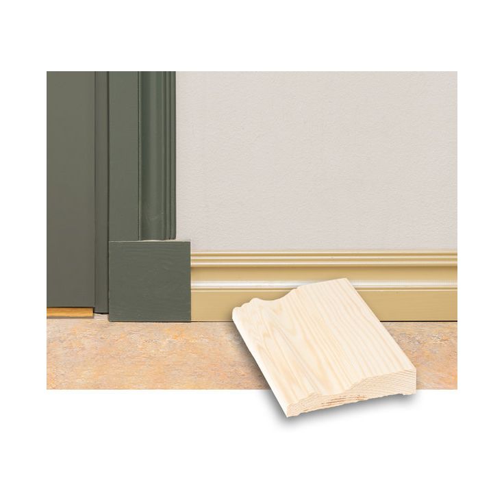 Peitelista/perinnelista Kartano Listat Nurmi, 21x90mm, oksaton mänty, puuvalmis