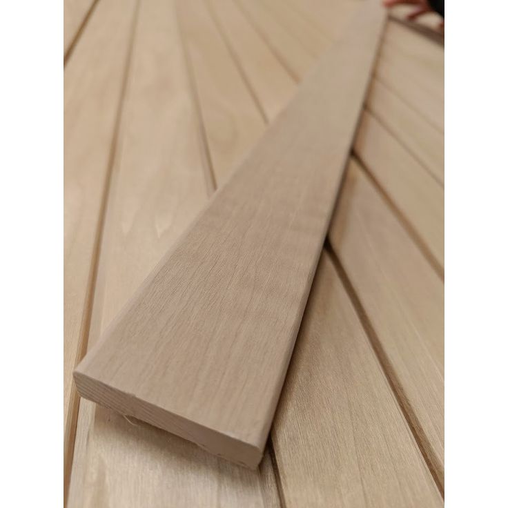 Peitelista Lauta, 12x42mm, lämpökäsitelty haapa